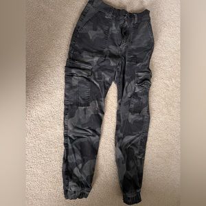 Camo jogger pants